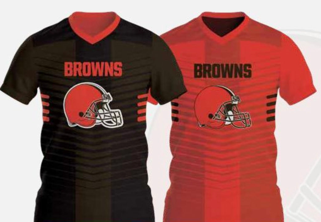 cleveland browns fan gear Official NFL Flag Browns Jersey – ML Flag Team Store