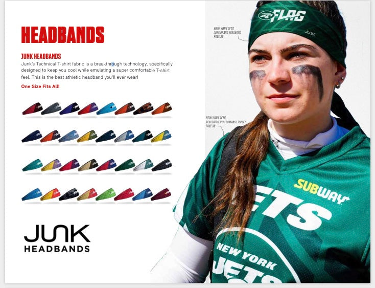 Official NFL Flag Headband